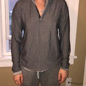 Grey LuluLemon Sweater Sz S
